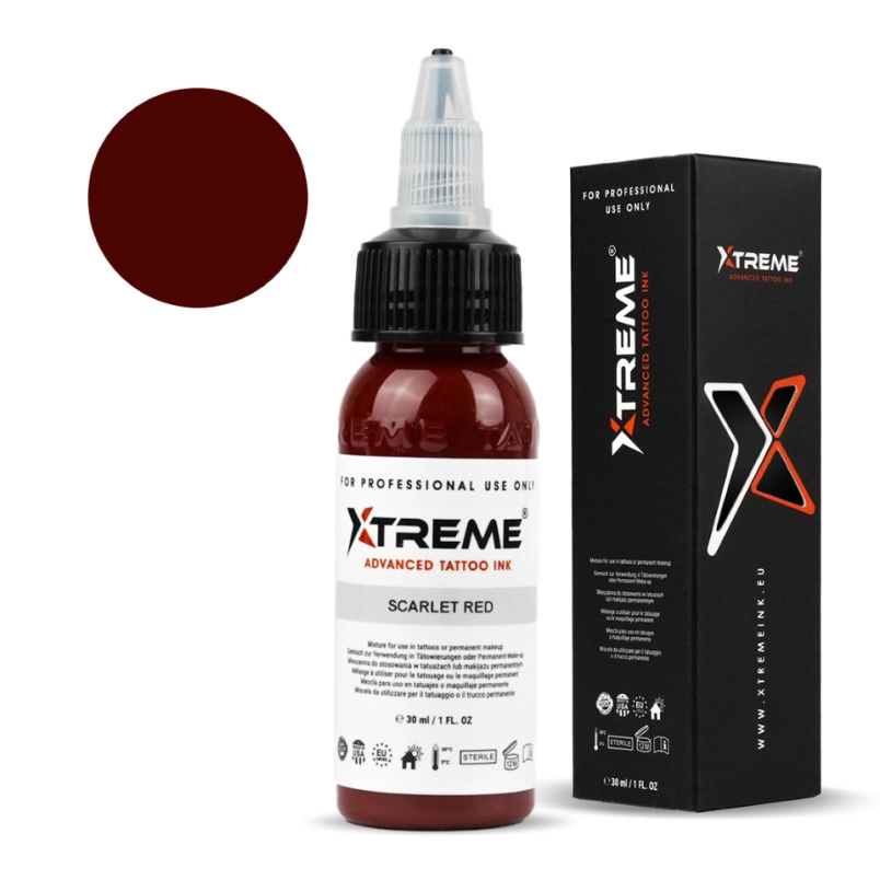 XTreme Ink - 30ml - SCARLET RED