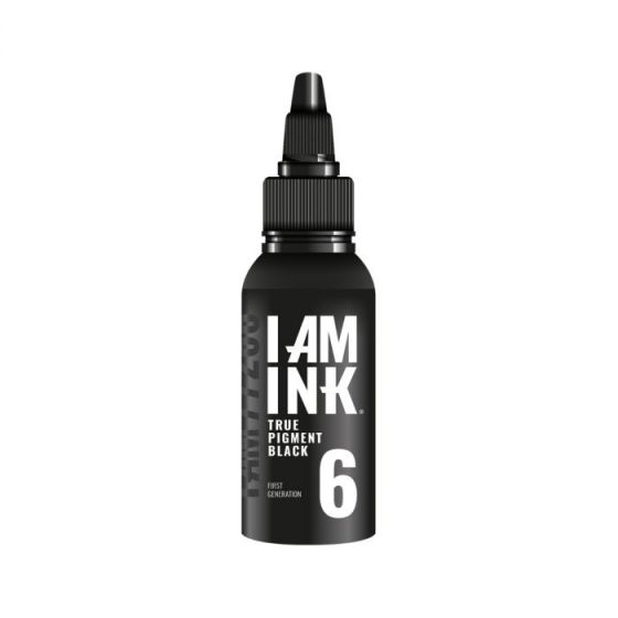 I AM INK - First Generation - 6 True Pigment Black