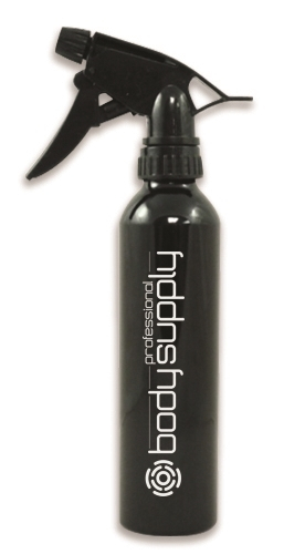 BODYSUPPLY ALUMINIUM SPRAY BOTTLE - BLACK - 250ml