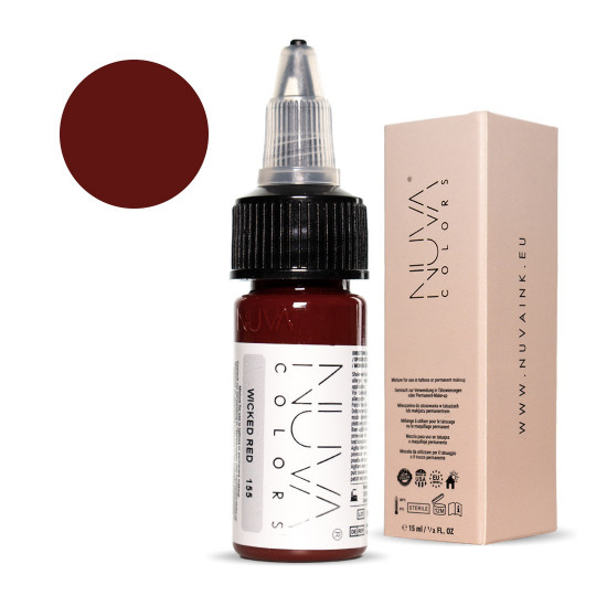 Nuva Colors PMU 15ml - 155 Wicked Red