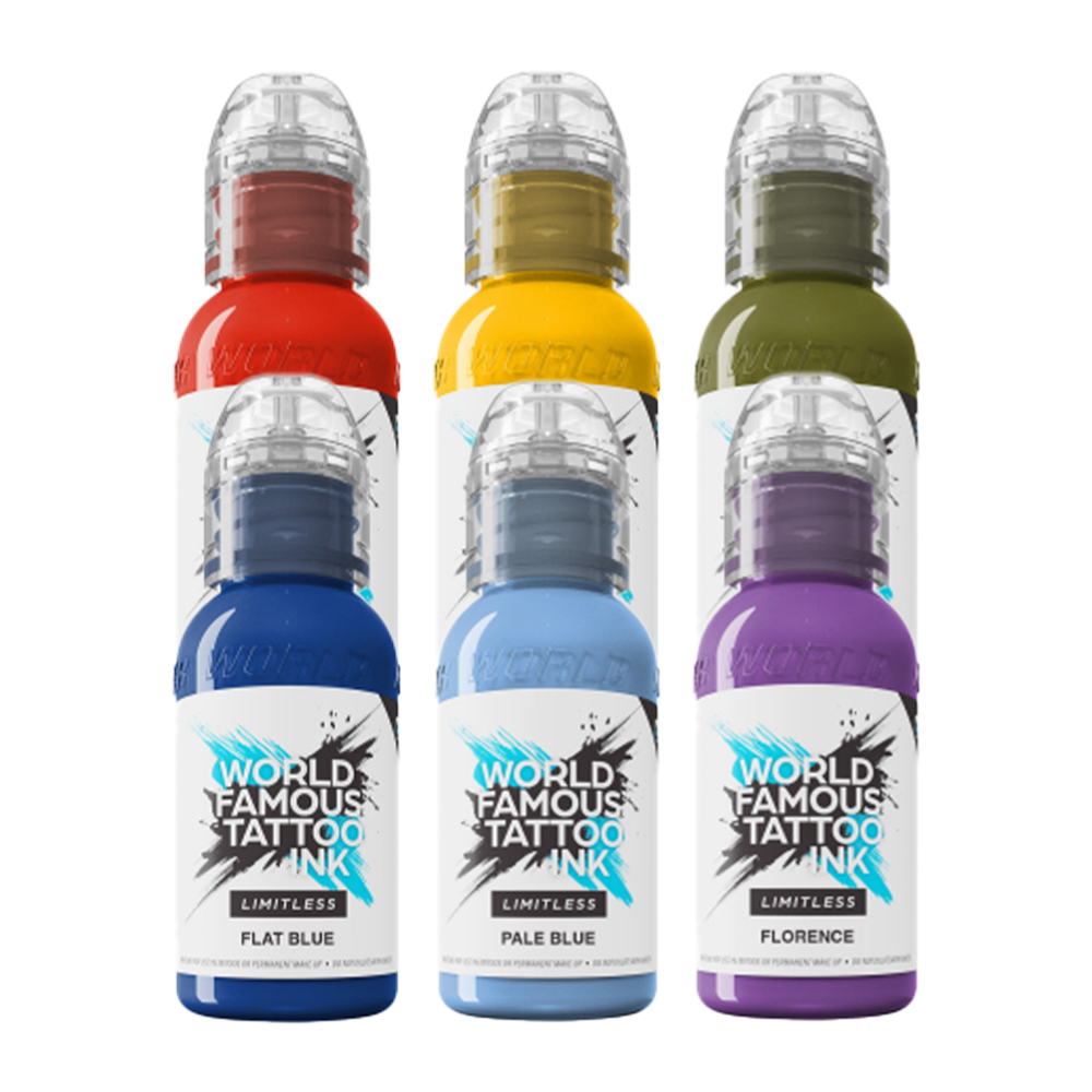 World Famous Limitless 6x30ml - Simone Marchi Advanced Colour Set 