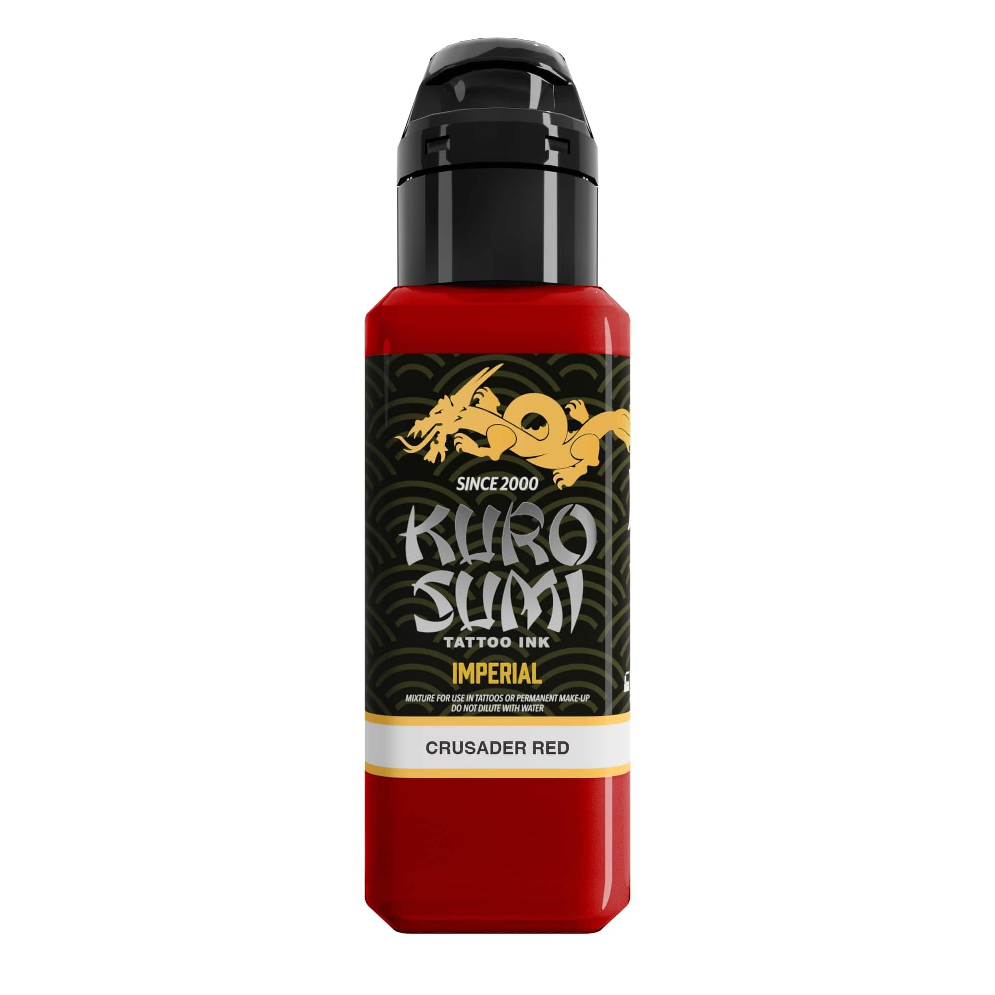 Kuro Sumi Imperial - Crusader Red