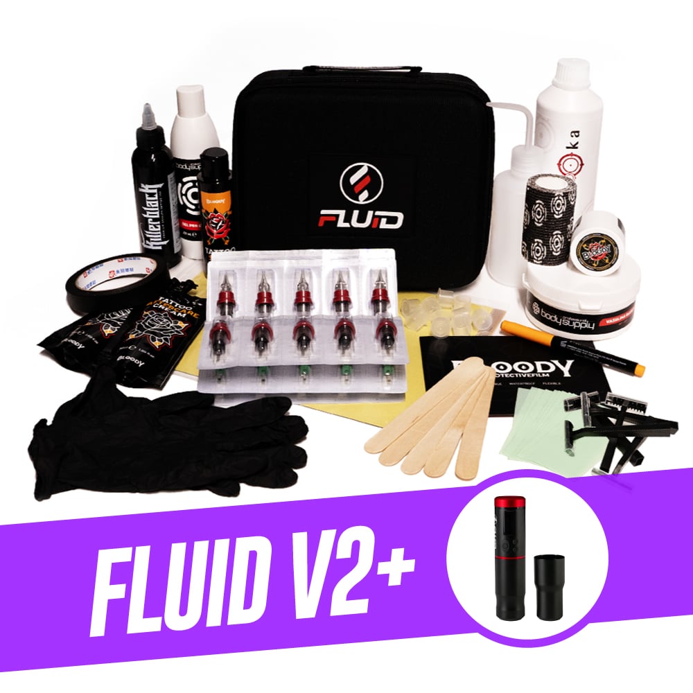 TOP TATTOO KIT - FLUID V2+