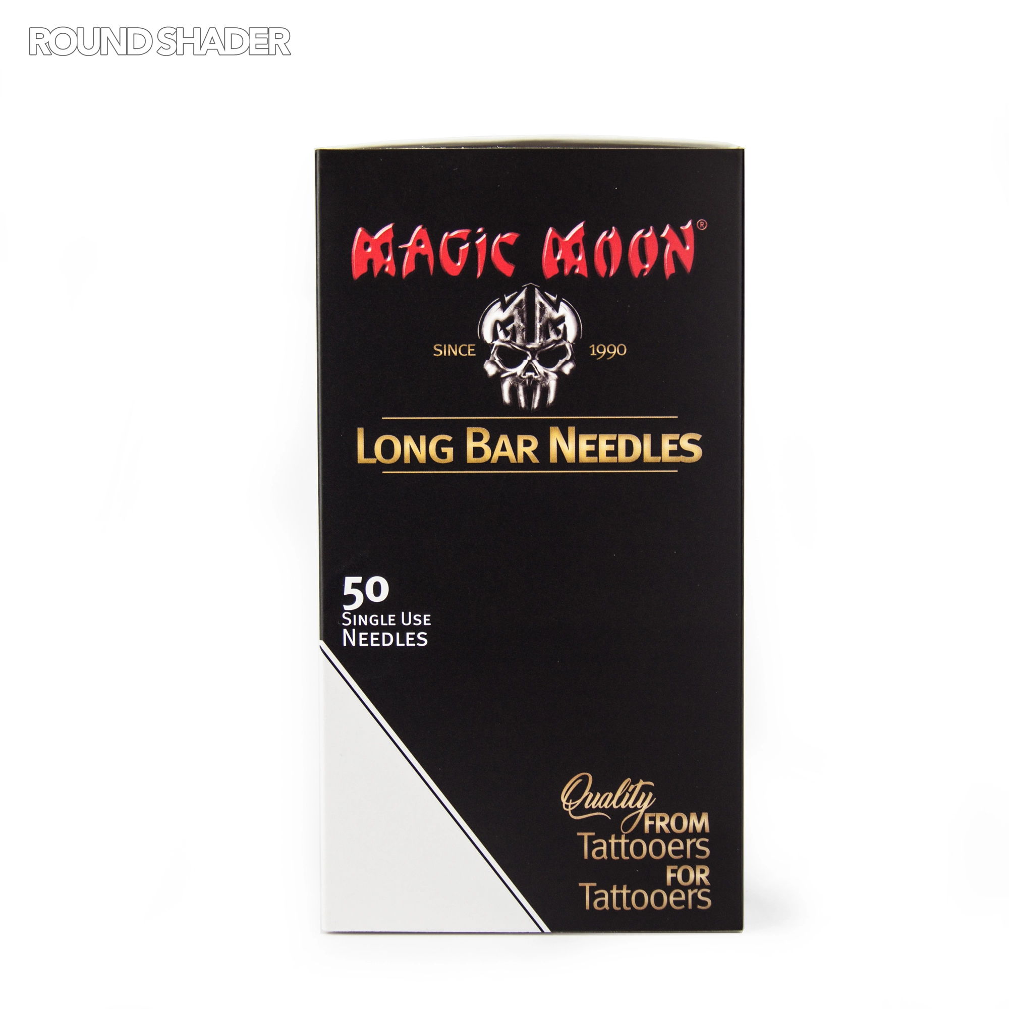 MAGIC MOON NEEDLES 50pcs 19RM 0,35mm Long taper