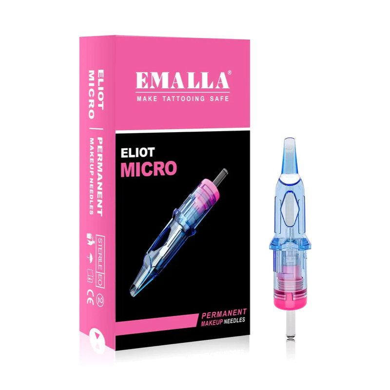 Emalla Eliot Micro PMU Cartridges - 05 Curved Magnum - 20pcs