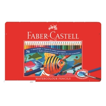 FABER CASTELL WATERCOLOUR PENCILS 36pcs