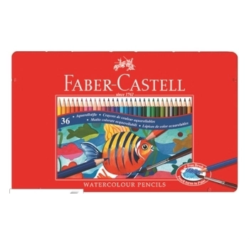 FABER CASTELL WATERCOLOUR PENCILS 36pcs