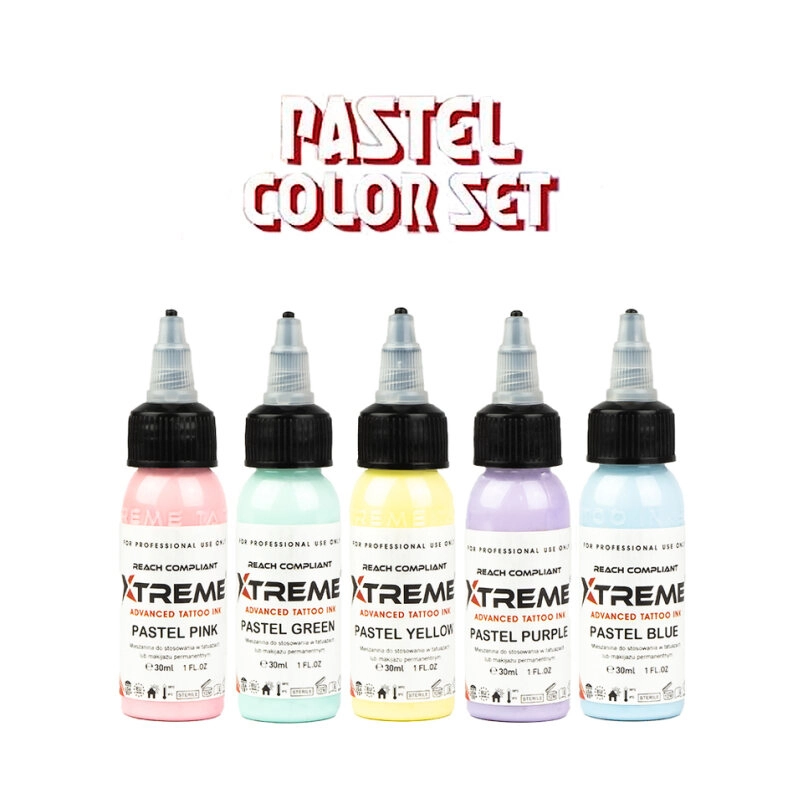 XTreme Ink - 5x30ml - PASTEL SET