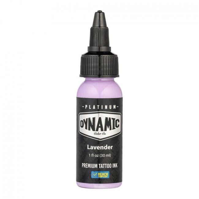 LAVENDER 30ml - DYNAMIC PLATINUM TATTOO INK - Reach compliant