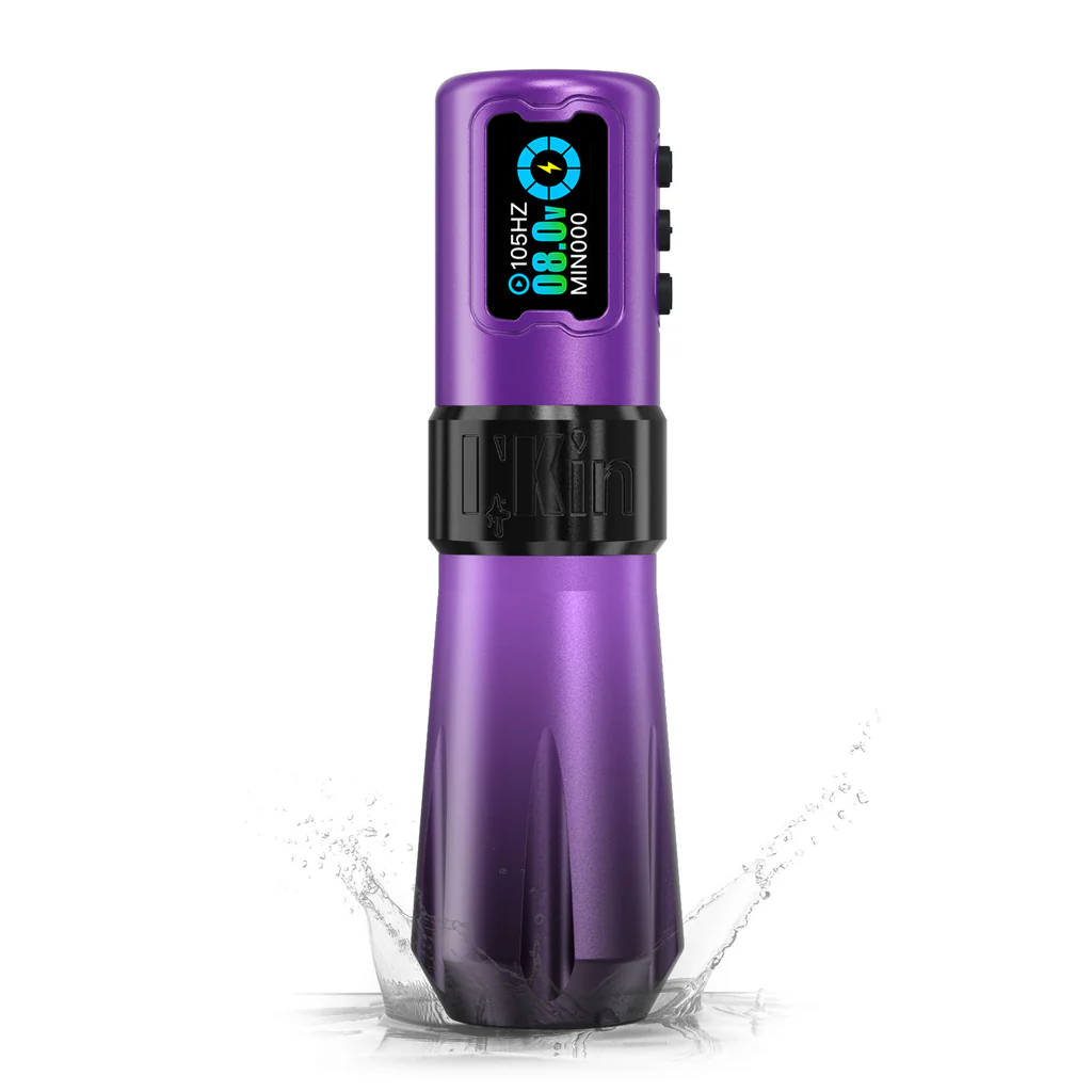 Inkin Rampage Direct Drive Wireless Tattoo Machine - Stroke 4.5mm - PURPLE 