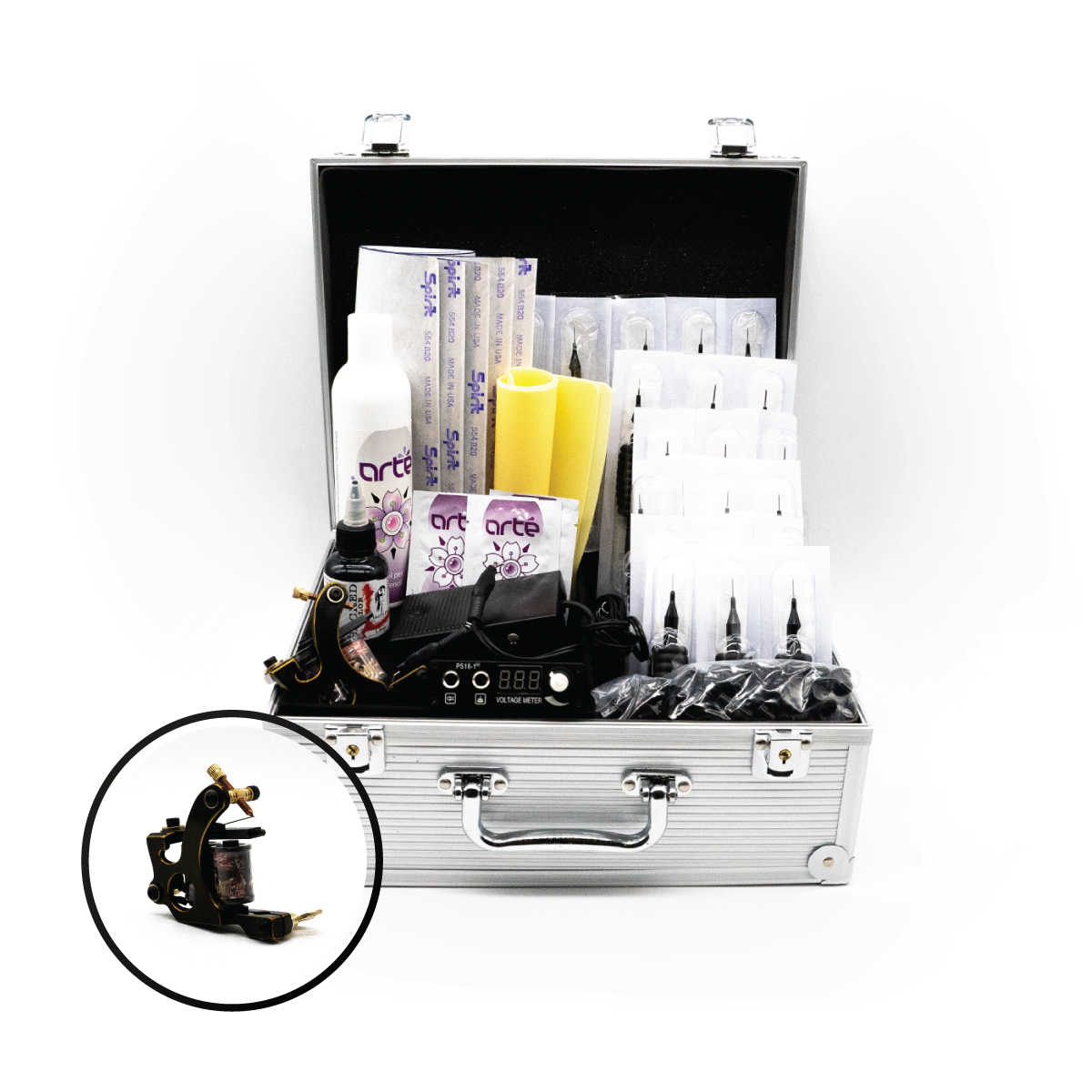 ADVANCED TATTOO KIT - COIL MACHINE CLASSIC