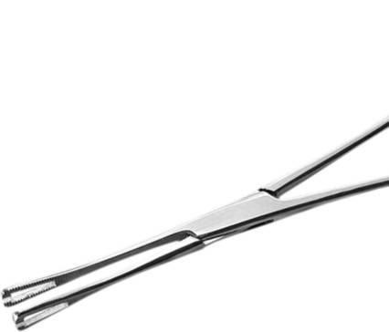 MINI TRIANGULAR SLOTTED FORCEPS