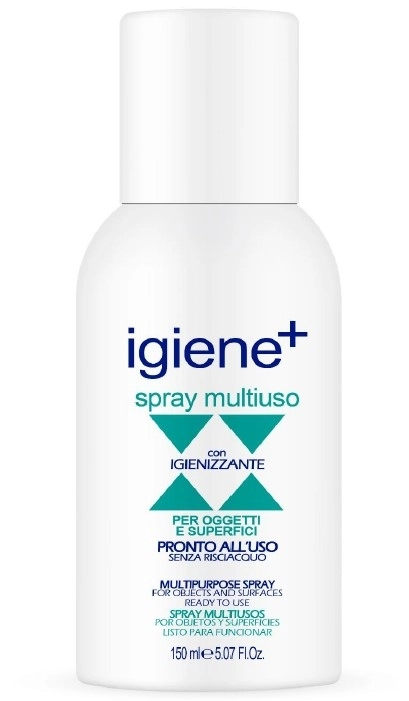 IGIENE+ MULTI-USE SPRAY FOR OBJECTS AND SURFACES 150ml