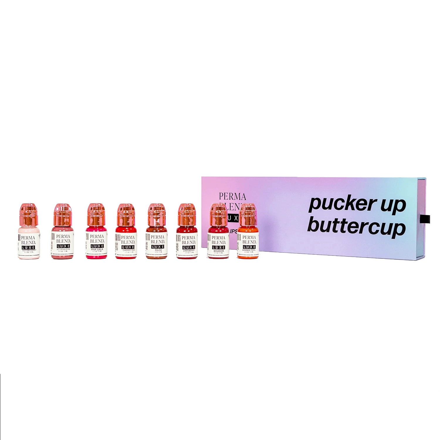 Perma Blend Luxe 8x15ml - Pucker-Up Buttercup Set