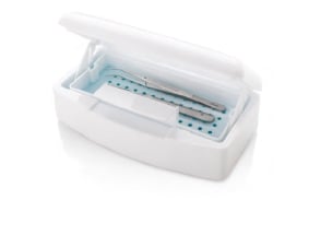 Disinfection tray for instruments