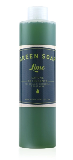 SUNSKIN LIME GREEN SOAP
