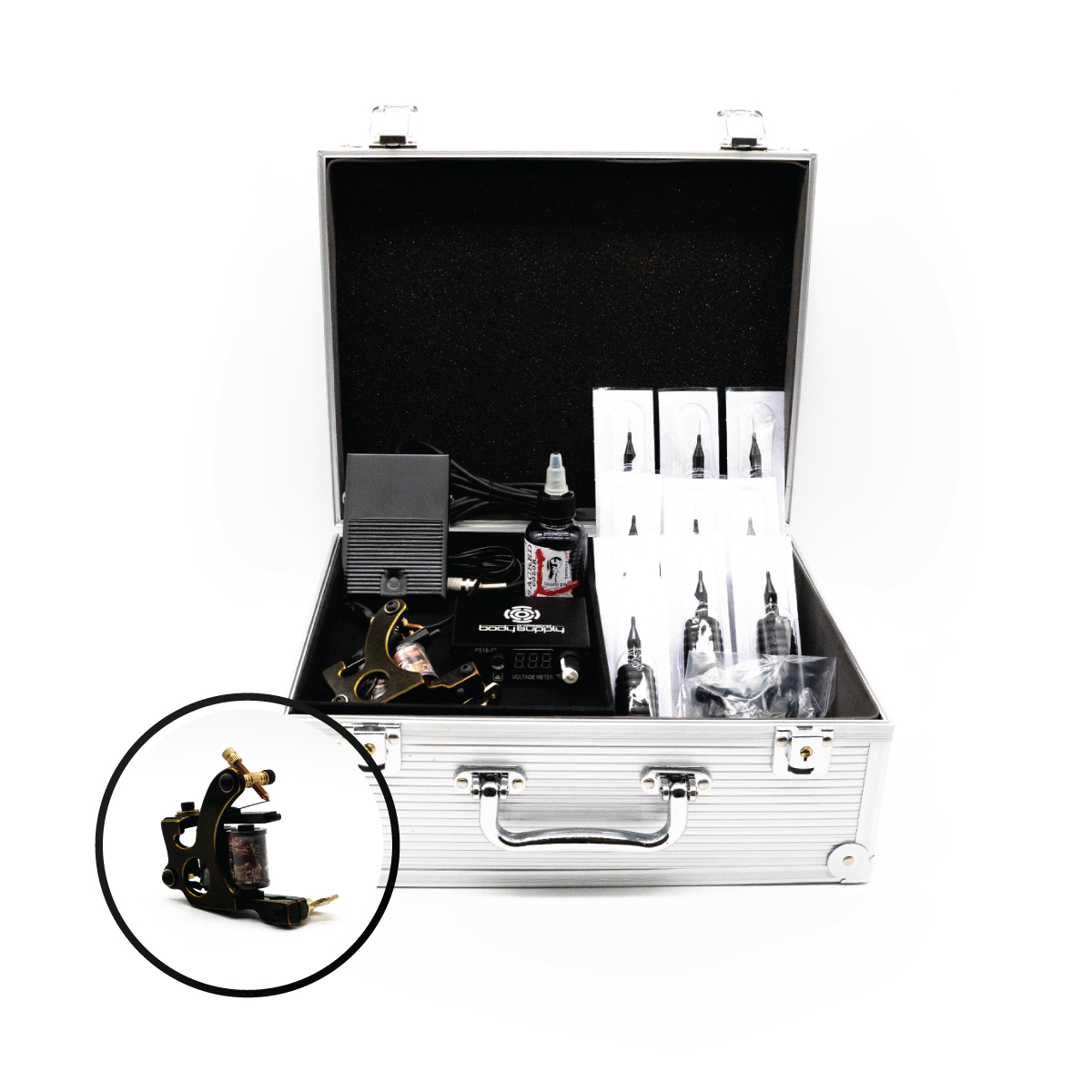 MEDIUM TATTOO KIT - COIL MACHINE CLASSIC