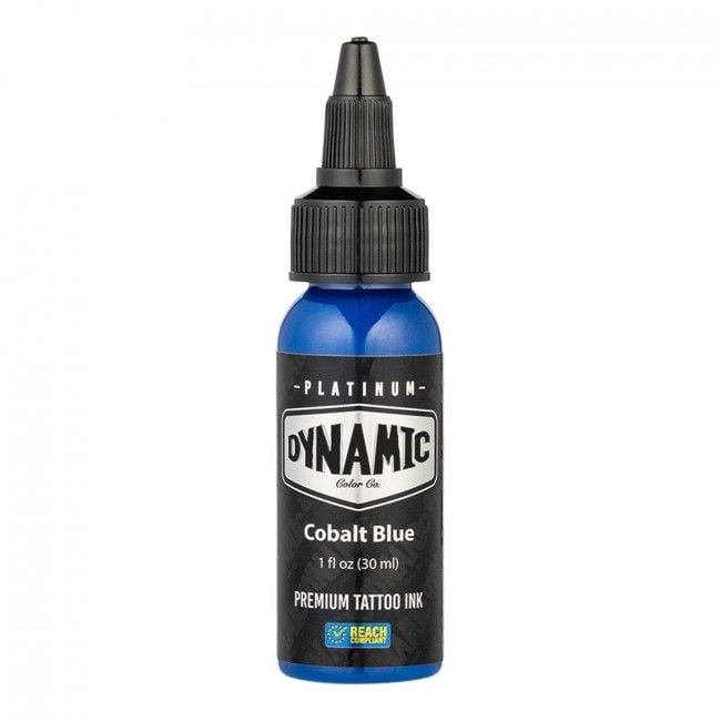 COBALT BLUE 30ml - DYNAMIC PLATINUM TATTOO INK - Reach compliant