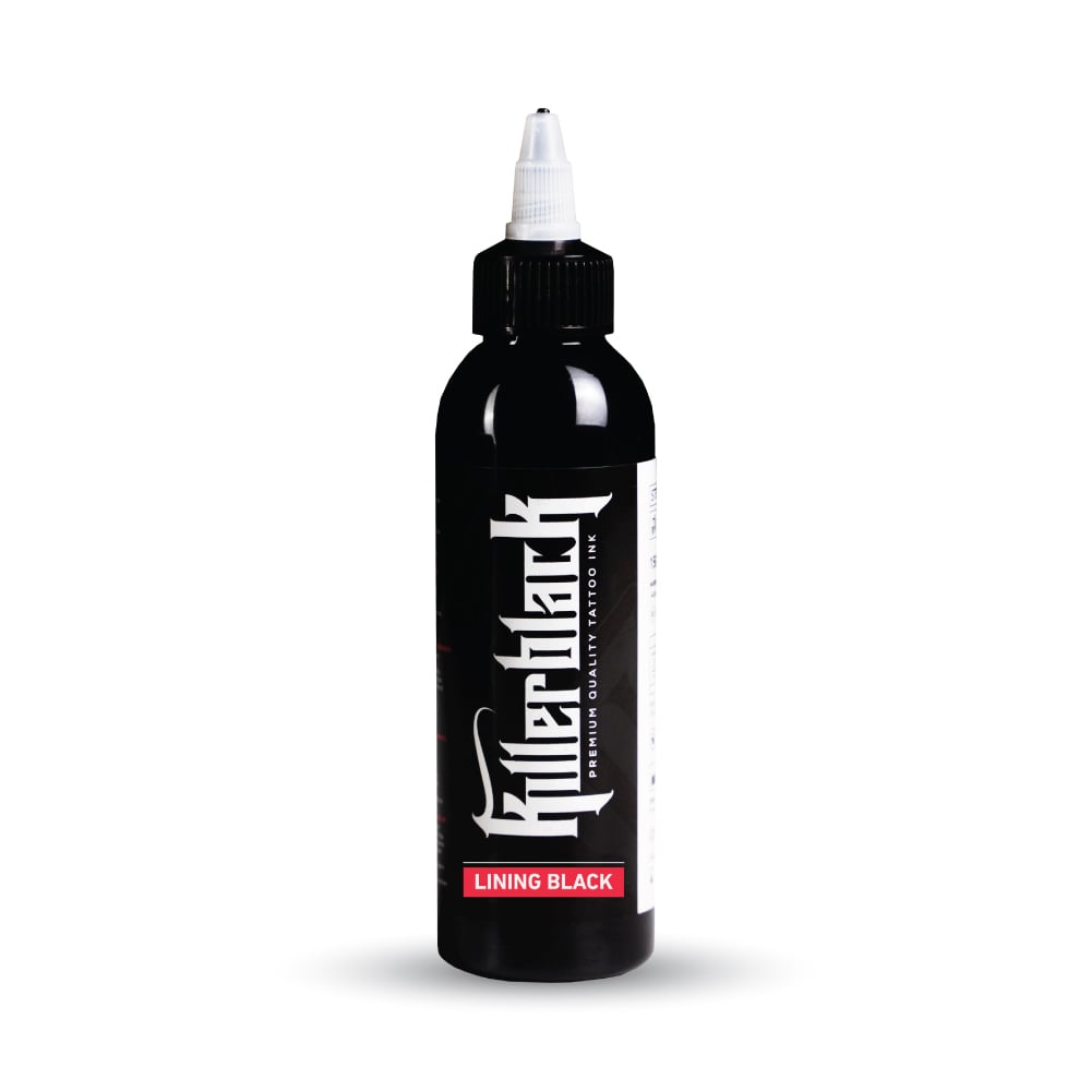 KILLERBLACK TATTOO INK - LINING BLACK 150ml - EUROPE