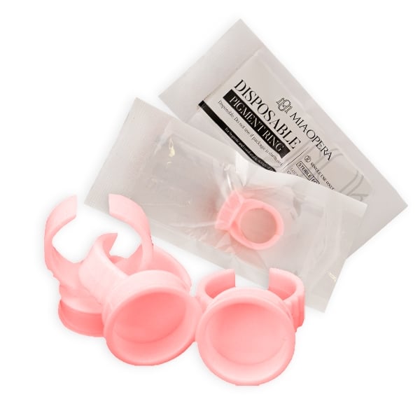 MiaOpera Sterile Silicone Pigment Ring 50pcs