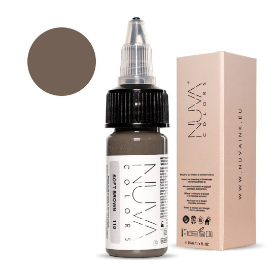 Nuva Colors PMU 15ml - 110 Soft Brown