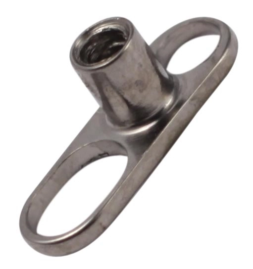 TT int 1,6mm DERMAL ANCHOR 2,0mm 2 HOLES