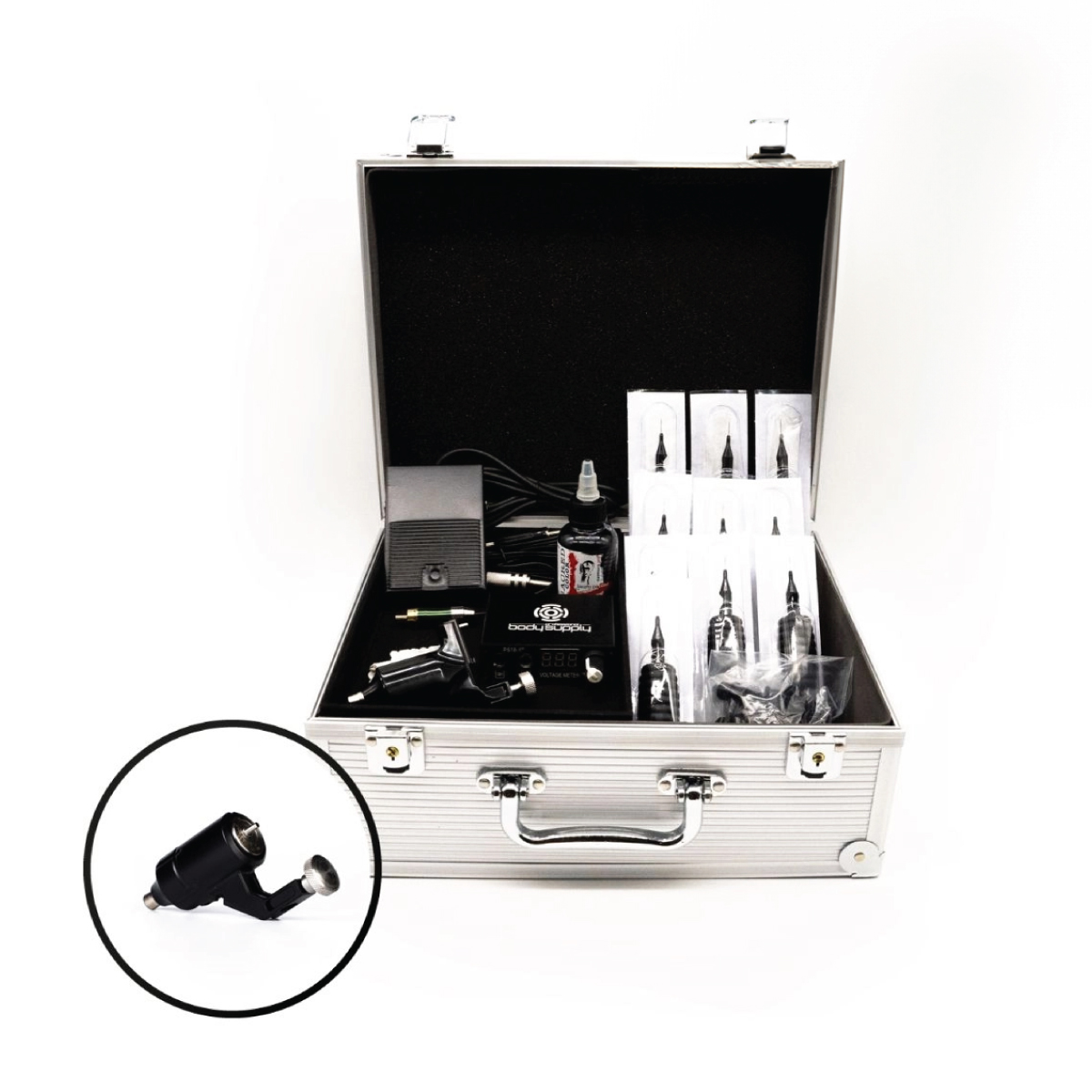 MEDIUM TATTOO KIT - DIRECT MACHINE BLACK