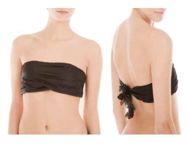 Black bra - single pack - Polybag 100pcs