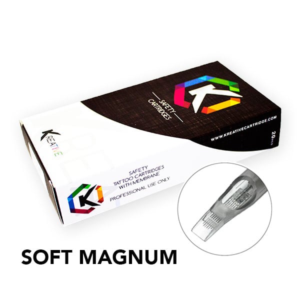 KREATIVE CARTRIDGES - 35SM Soft Magnum 0,35mm Medium Taper - 16pcs