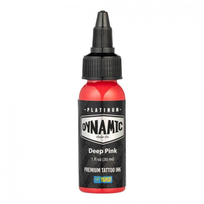 DEEP PINK 30ml - DYNAMIC PLATINUM TATTOO INK - Reach compliant