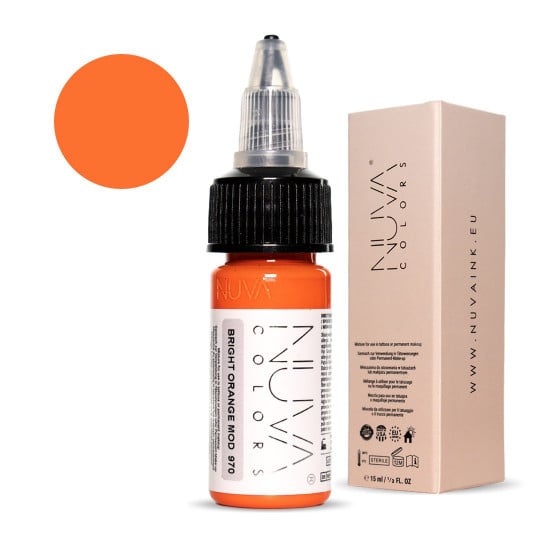 Nuva Colors PMU 15ml - MODIFIER - 970 Bright Orange Mod