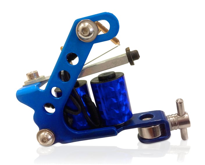 BLUE TATTOO MACHINE