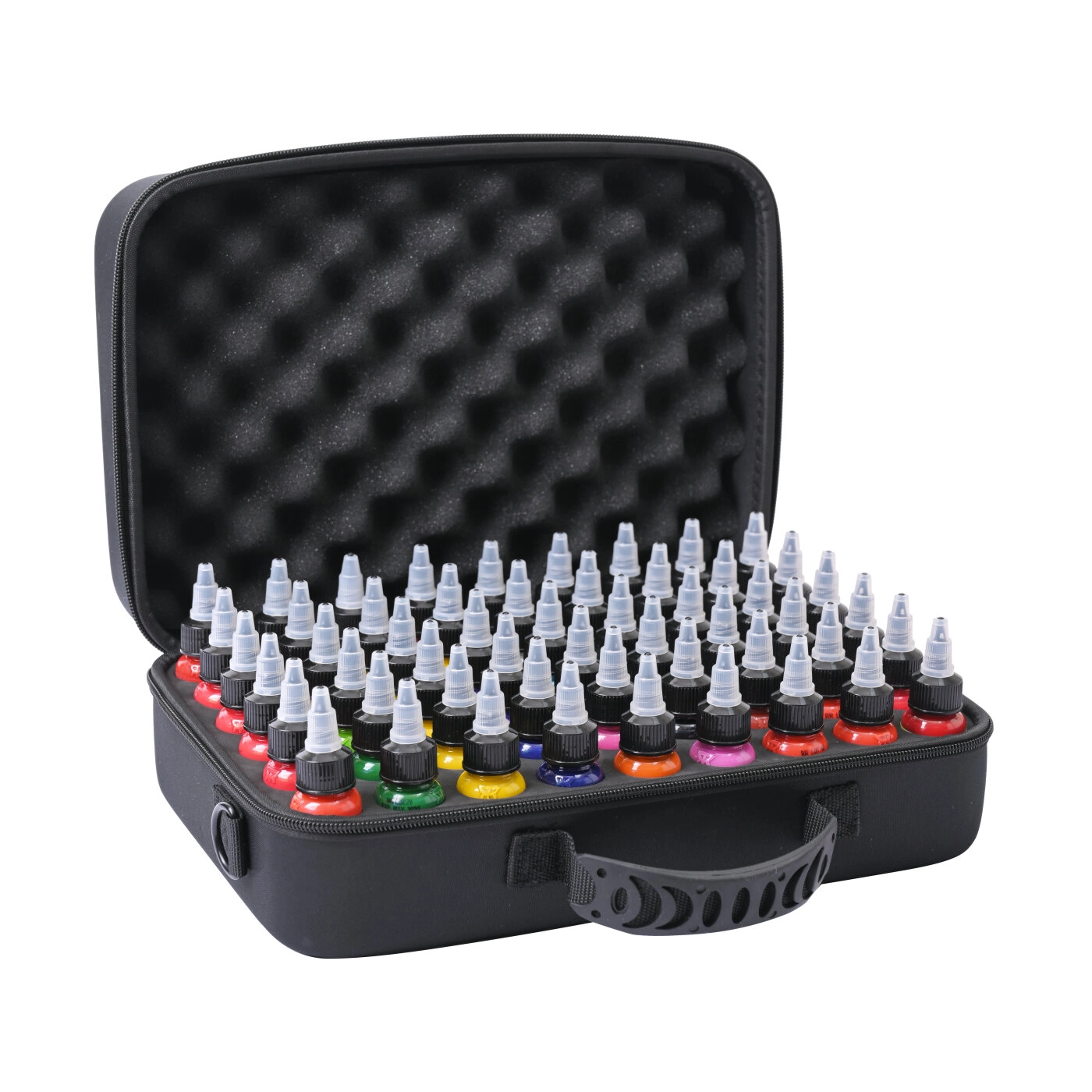 Tattoo Ink Bottle Travel Case for 54 bottles