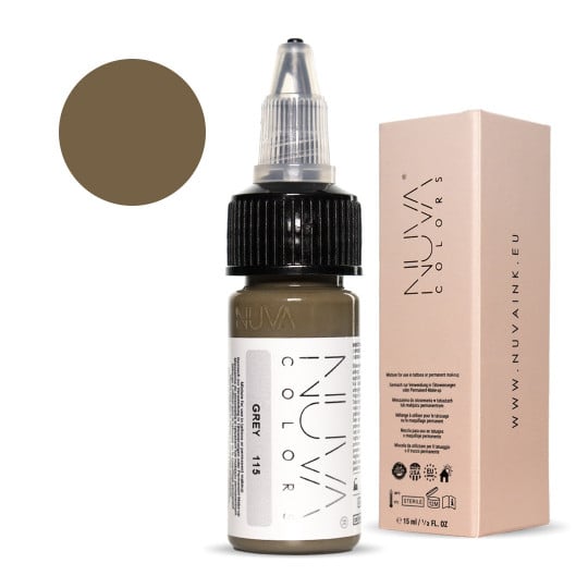 Nuva Colors PMU 15ml - 115 Grey