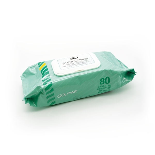 GOLMAR NEO STERIXIDINA WIPES 80pcs