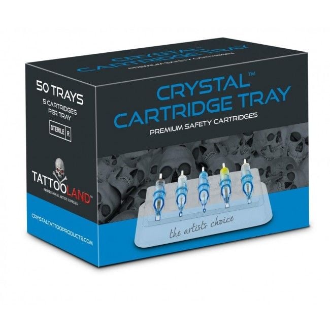 CRYSTAL CARTRIDGE TRAY 50pcs