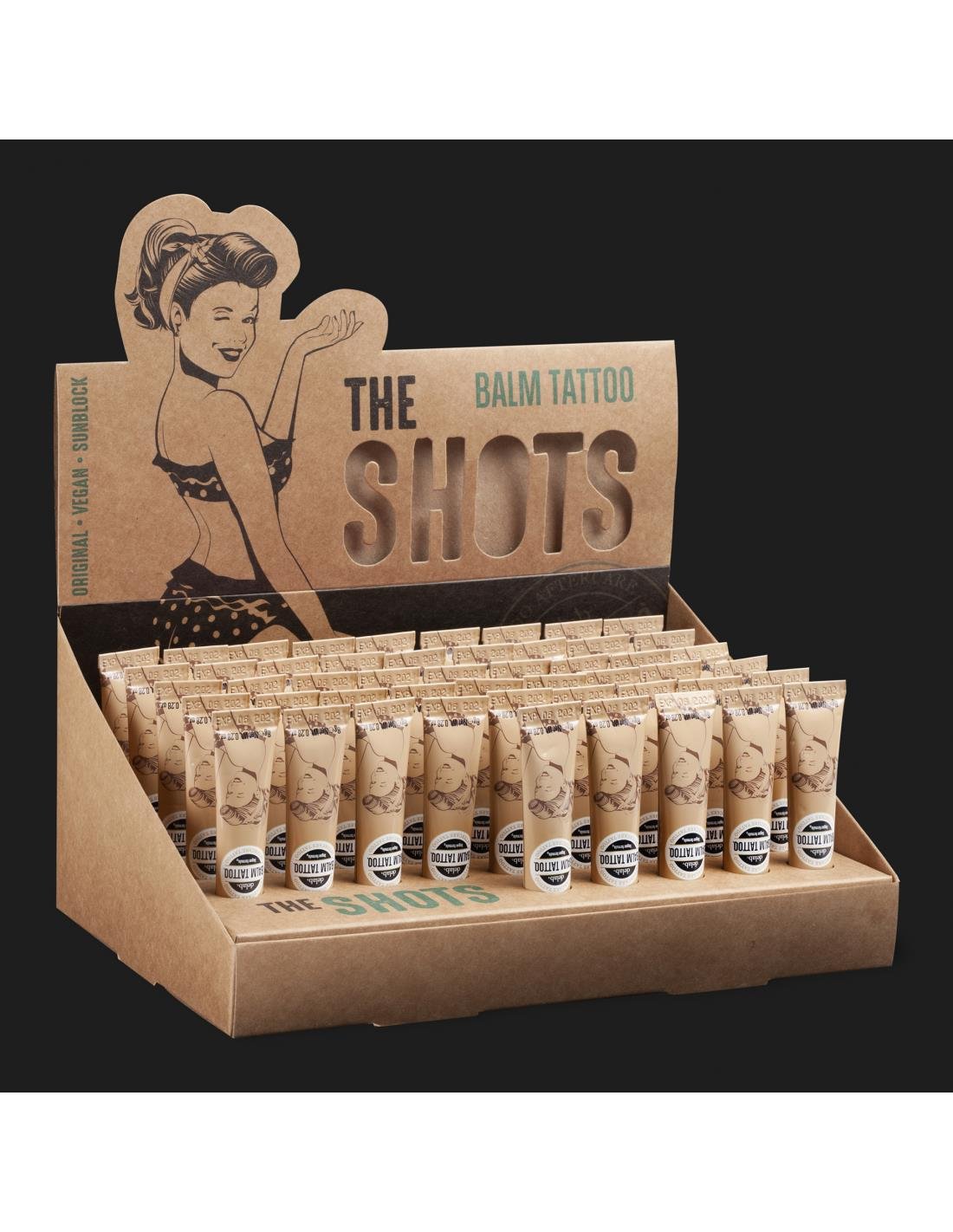 Balm Shot Vegan 8gr - Display of 50 units