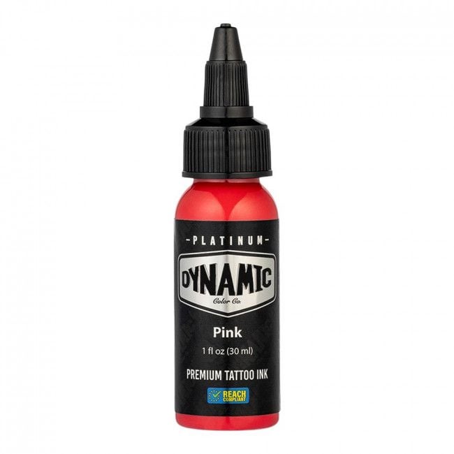 PINK 30ml - DYNAMIC PLATINUM TATTOO INK - Reach compliant