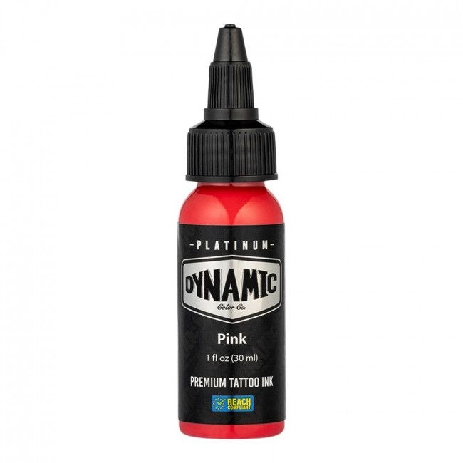 PINK 30ml - DYNAMIC PLATINUM TATTOO INK - Reach compliant