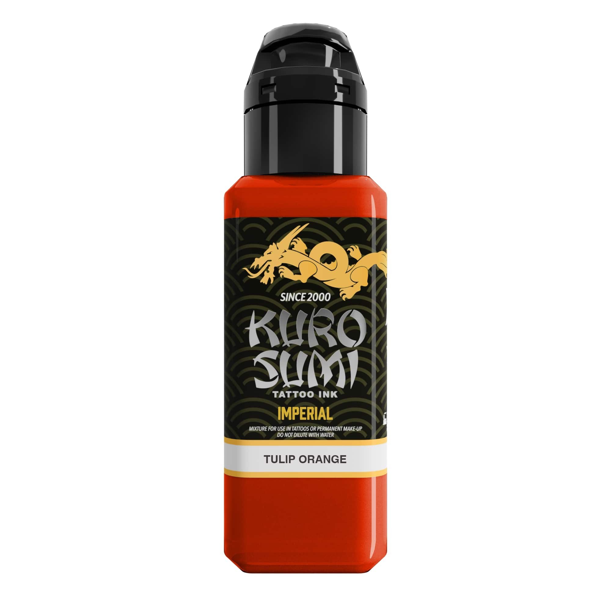 Kuro Sumi Imperial - Tulip Orange