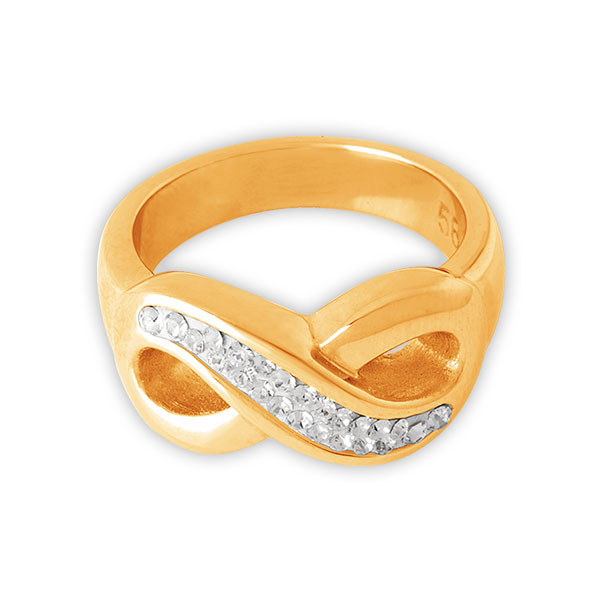 GD 316 CRYSTAL INFINITY RING