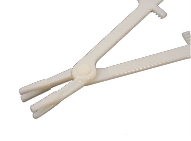 DISPOSABLE PENNINGTON FORCEPS (tri-Clamp) - Slotted