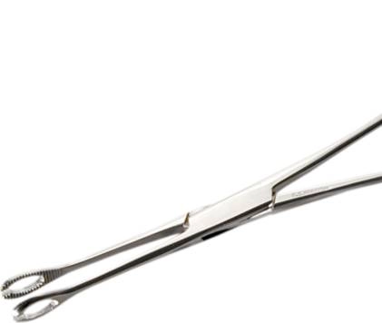 SMALL SLOTTED OVAL FORCEPS