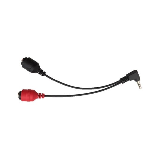 Cheyenne adapter - 3,5mm connection banana plug to RCA jack - angled